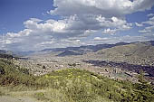 Cusco, aerial view